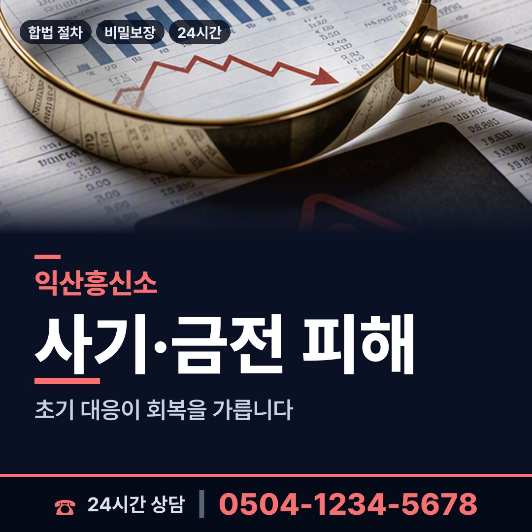 익산 인화동 탐정사무소비용 상담 안내